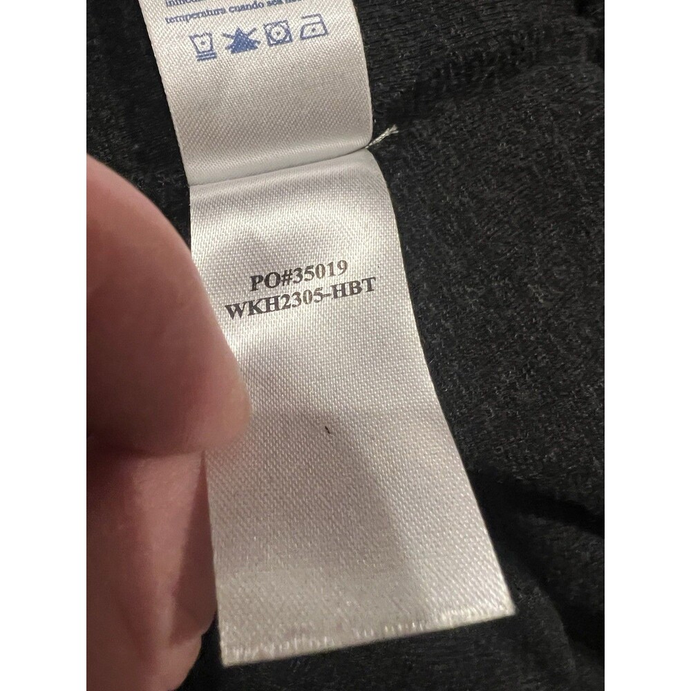Faherty Womens Legend Lounge Half Zip Sweatshirt Size Small Heathered Black Twil - Picture 5 of 6